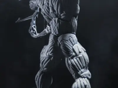 Crysis 3 Nanosuit V2   3D Printable for FDM and  Resin Printers 3D print model