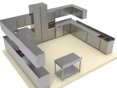 KITCHEN 39 3D model