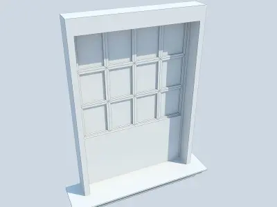 Windows Max 2011 3D model