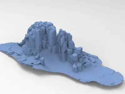 folklore rocks 1 3D model