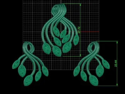 Half set 001 3D print model