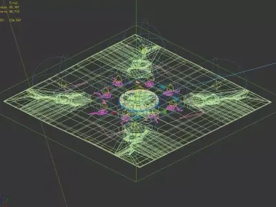 Lava Hell - Shitai - Ground 54 3D model
