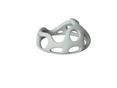 SciFi Cube Object No 45341 Low Poly Shape Low-poly 3D model