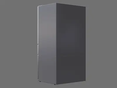 Refrigerator 3A Low-poly 3D model