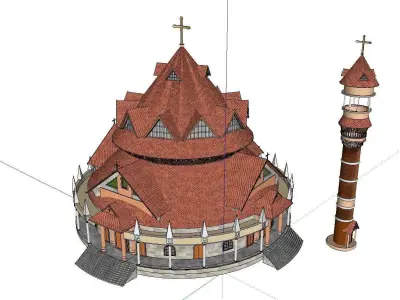 Architecture-Religion-God-Culture-Temple-0261 mosque 3D model