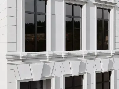 NEOCLASSIC  BUILDING NO100 A 3D model