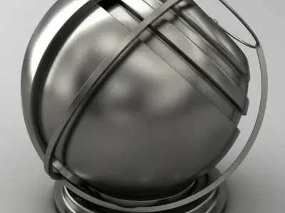 VRAY SHADER---METAL---Indium Antimonide Texture