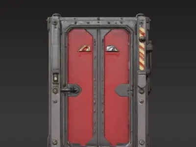 scifi lift 3D print model