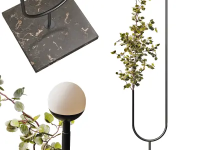 Xavier Delvallee Floor Lamp 3D model