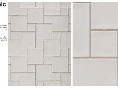 Square Tile in Hopscotch Layout Texture