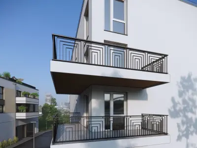 ArchiCAD Railing Collection Low-poly 3D model
