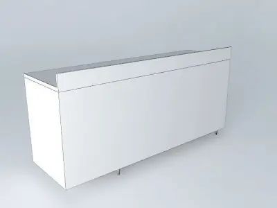 Kit704 lowboy 2 doors by Alex Marques Free 3D model