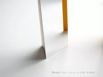 Beam Floor Mirror 3D model