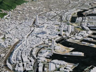 Kobe - Japan 3D model
