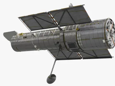  KH-11 Kennan Reconnaissance Satellite Silver 