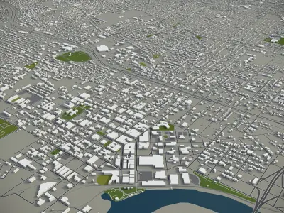 Montgomery  Low-poly 3D model