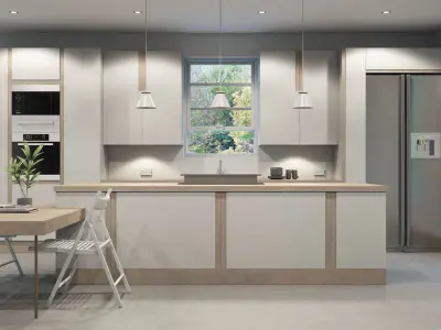 VRay - C4D Scene files - FREE KITCHEN 3D model Free 3D model