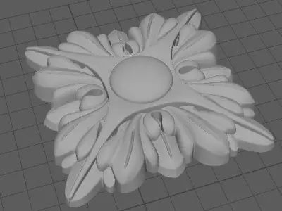 dekor ornament 3D model 74