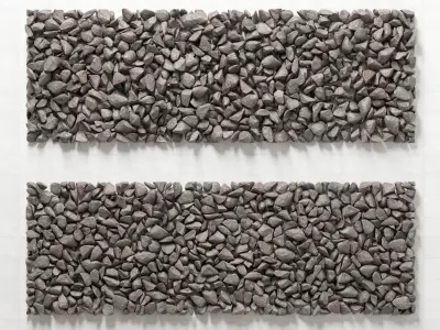 Rock stone glether two 3D model