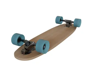Longboard 3D model