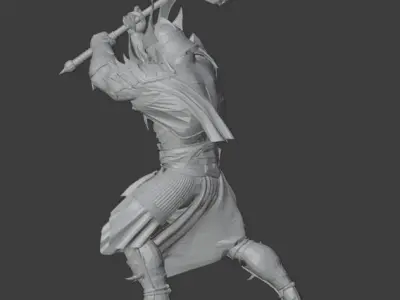 Shao Kahn MK 11 - 3D print model