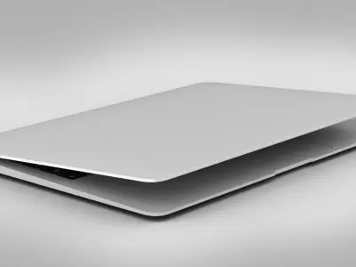 Subnotebook Silver 3D model
