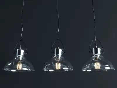 Modern Chandelier 2 3D model purchase