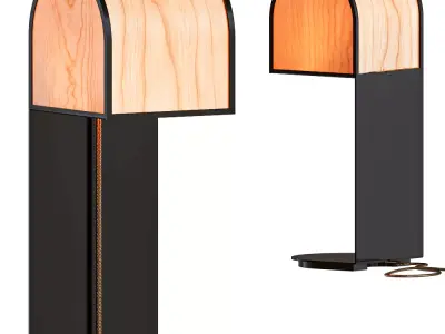 Osca Modern Table Lamp  Low-poly 3D model