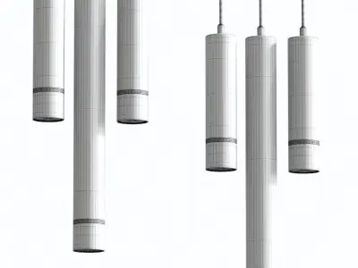 Surface Hanging COB Light 3D model