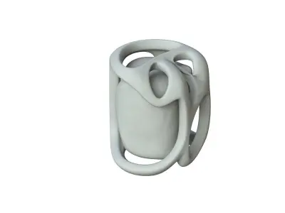 SciFi Shape Object Low Poly Low-poly 3D model purchase