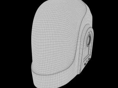 Daft Punk Helmet 3D model
