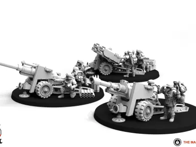 Universal Guard - Support Guns 3D print model