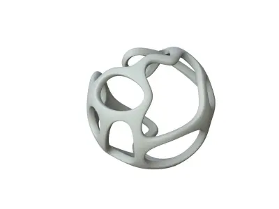 SciFi Cube Object No 39433 Low Poly Shape Texture