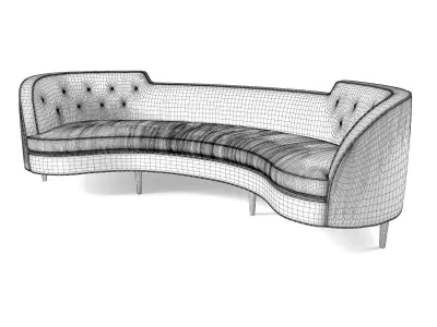 Oasis Sofa 3D model