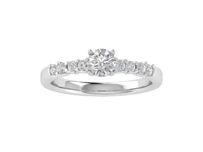 Women Ring  Render 3dm STL OBJ FBX TXT Details 3D print model 5