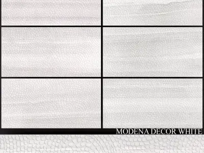 Fiore Modena Decor White 3D model