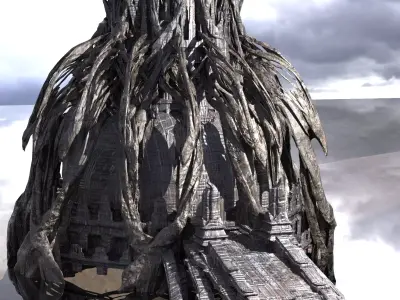 Druid Seer tower  3D model