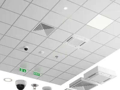 Armstrong Ceiling Classic 3D model