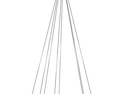 Frato RENNES Ceiling Lamp 3D model