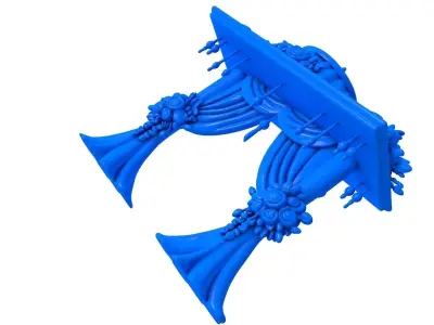 Wedding Stage - Indian Wedding Stage  3D print model