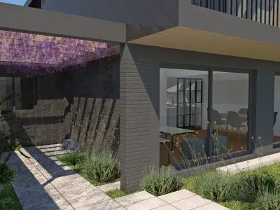 VT House Low-poly 3D model