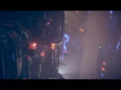 cyberpunk - Urban Steel  Low-poly 3D model