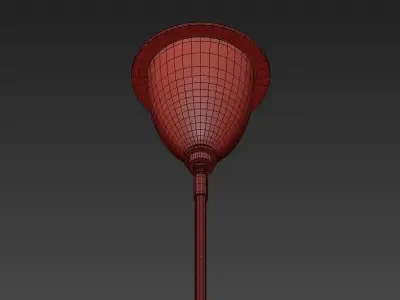 Sommerard Medium Triple Arm Chandelier 3D model