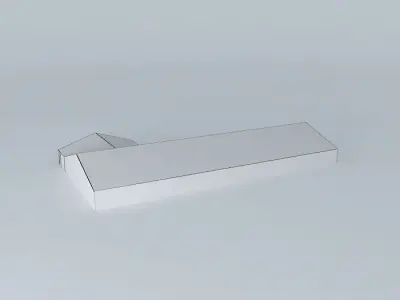 Lidl Sisak Low-poly 3D model