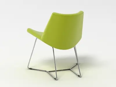 PlusHalle Lotus Chair 3D model