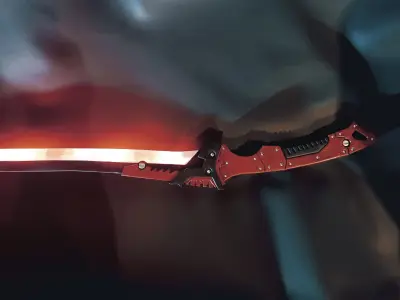 LED Katana 3D print model