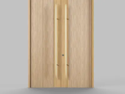Door design Low-poly 3D model purchase