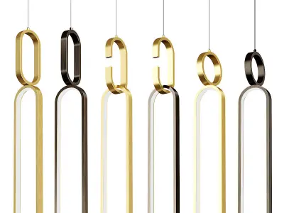 Lampatron BERGEN pendant light 3D model