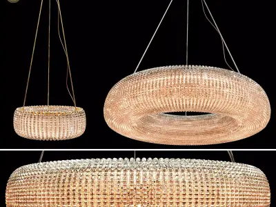 Crystal Chandelier Collection 003 3D model