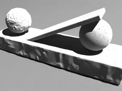 escultura serie01 Low-poly 3D model purchase
